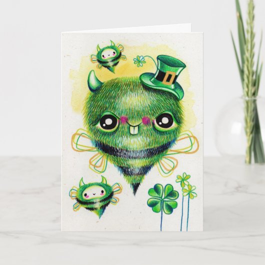 St Patrick van het Insect van de padie het Kaart (Voorkant)