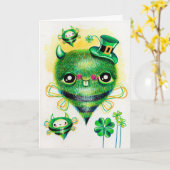 St Patrick van het Insect van de padie het Kaart (Gele Bloem)