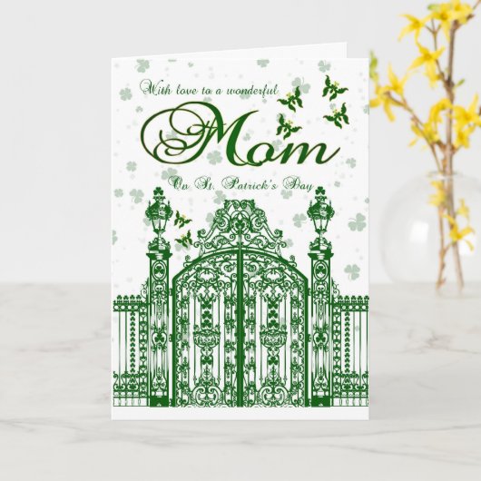 St. Patrick van het mamma de Kaart van de Dag - de (Gele Bloem)