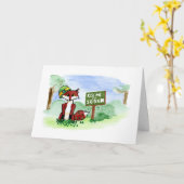 St. Patrick Vos Kaart (Gele Bloem)