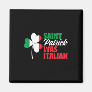 St. Patrick was een Italiaanse klavertjeklaver Sai Magneet