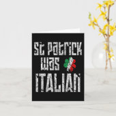 St. Patrick was een Italiaanse St. Patrick's Day e Kaart (Gele Bloem)