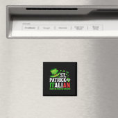 St Patrick was Italiaans Pet Clover van St Patrick Magneet (Insitu (Vaatwasser))