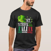 St Patrick was Italiaans Pet Clover van St Patrick T-shirt (Voorkant)