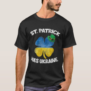 St Patrick was Oekraïne St Patrick's Day Pet Clove T-shirt