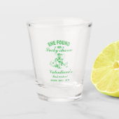 St. Patrick ze vond haar geluksbrenger vrijgezelle Shot Glas (Voorkant)