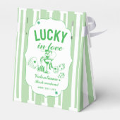 St. Patrick ze vond haar lucky charm vrijgezellenf Bedankdoosjes (Achterkant)