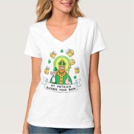 St. Patrick zegent je bier T-shirt