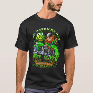 St Patrickâ€™S Dag Bike Week Daytona Beach Florida T-shirt