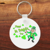 St.PatrickDay-sleutelring Sleutelhanger (Voorkant)
