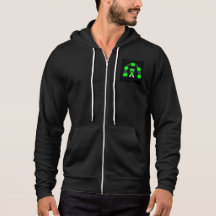 St. Patrick'FrankenCheese Mannen volledig-Zip Hook