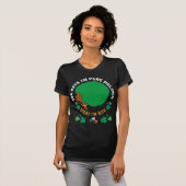 St Patricks 364 dagen Ik ben MELANIN Vandaag ben i T-shirt (Voorkant volledig)