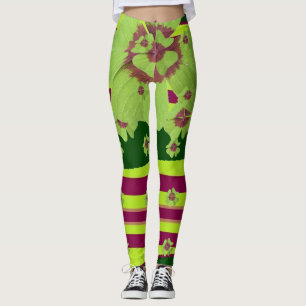 St. Patrick's - All Clover-ed Up Shamrock Leggings