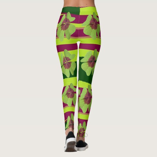 St. Patrick's - All Clover-ed Up Shamrock Leggings (Achterkant)