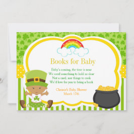 St Patricks Baby shower Boeken voor Baby Kaart