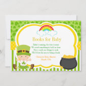 St Patricks Baby shower Boeken voor Baby Kaart (Voorkant)