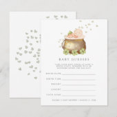 st patricks baby shower gisingspel kaart (Voorkant / Achterkant)