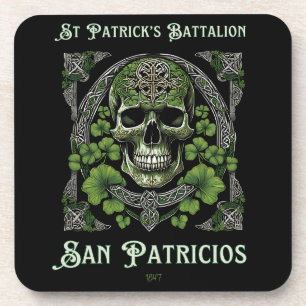 St Patricks Bataljon San Patricios Iers Mexicaans Bier Onderzetter