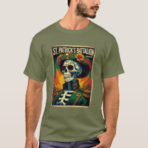 St Patricks Bataljon San Patricios Iers Mexicaans T-shirt