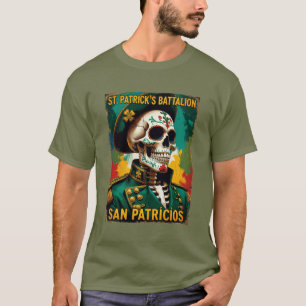 St Patricks Bataljon San Patricios Iers Mexicaans T-shirt