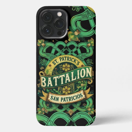 St Patricks Battalion San Patricios Irish Mexican iPhone Hoesje (Achterkant)