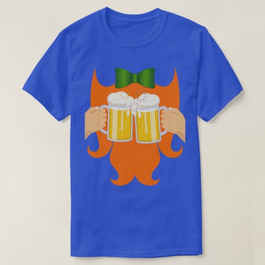 St Patricks Beer Lover Irish Drink Team 2 T-shirt (Design voorkant)