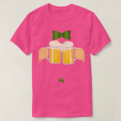 St Patricks Beer Lover Irish Drink Team T-shirt (Design voorkant)