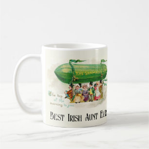 St Patrick's Best Irish tante Ever Retro Colorful Koffiemok