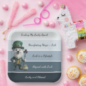 St. Patrick's Bevestiging Papieren Bordje (Feest)
