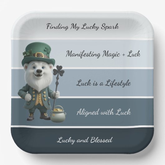 St. Patrick's Bevestiging Papieren Bordje (Voorkant)