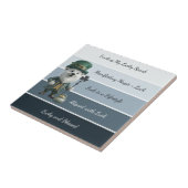 St. Patrick's Bevestiging Tegeltje (Zijkant)