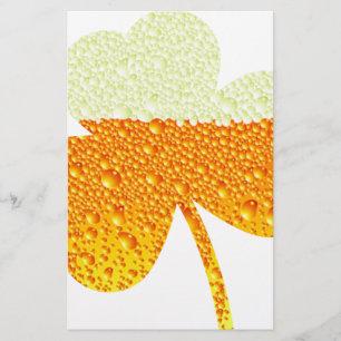 st patricks bierklaver briefpapier