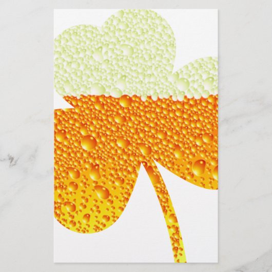 st patricks bierklaver briefpapier (Voorkant)