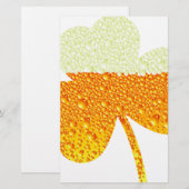 st patricks bierklaver briefpapier (Voorkant / Achterkant)