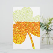 st patricks bierklaver briefpapier (Staand voorkant)