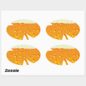 st patricks bierklaver ovale sticker (Vel)