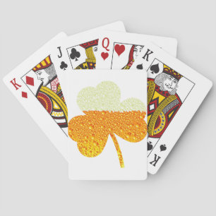 st patricks bierklaver pokerkaarten