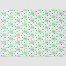 St. Patrick's Birthday Cake Pattern
