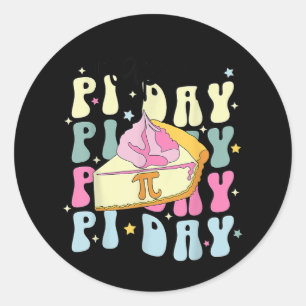 St Patricks Birthday - Gift for Women and Girl Ronde Sticker