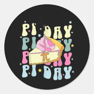 St Patricks Birthday - Gift for Women and Girl Ronde Sticker