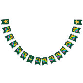 St. Patrick's Birthday Rainbow Clover Green Irish Vlaggetjes (Alle)