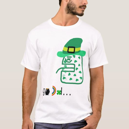 st Patrick's blah T-shirt (Voorkant)