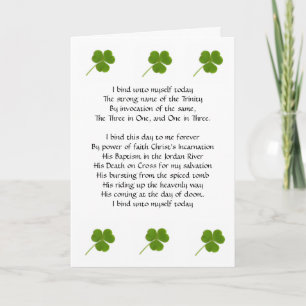 St. Patrick's borstplaat Kaart