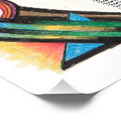 St Patricks borstplaat Perfect Poster (Hoek)