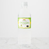 St Patricks Boy Baby shower Party Waterfles Etiket (Voorkant)