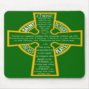 St. Patrick's Breastplate Mousepad Muismat