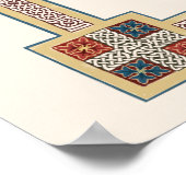 St. Patrick's Breastplate Prayer met Keltische Kno Poster (Hoek)