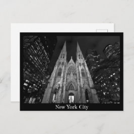 St. Patrick's Cathedraal, New York City Briefkaart