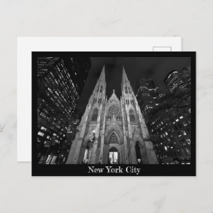 St. Patrick's Cathedraal, New York City Briefkaart