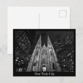St. Patrick's Cathedraal, New York City Briefkaart (Voorkant / Achterkant)